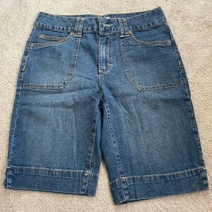 St. John’s Bay Bermuda Jean Shorts